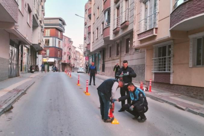 Karacabey'de ikinci sıra parklanmalara karşı harekete geçildi