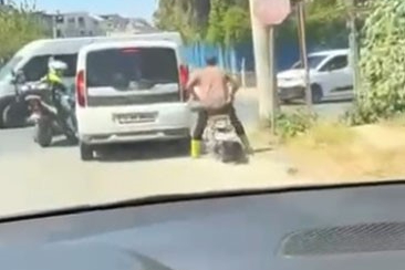 Polisi peşine takmıştı, özür diledi