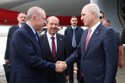 Cumhurbaşkanı Erdoğan KKTC'de