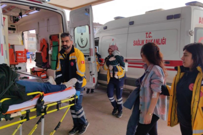 Karapınar’da motosikletler çarpıştı: 3 yaralı