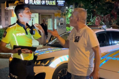 Bursa'da alkol uygulamasındaki sabır sınavı kameraya yansıdı