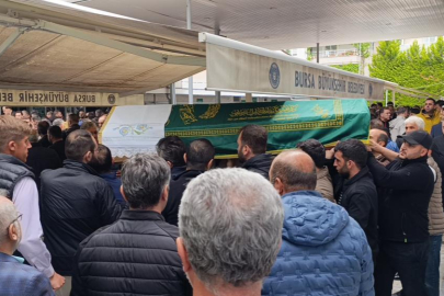 Feci kazada hayatını kaybeden şahıs İnegöl'de toprağa verildi