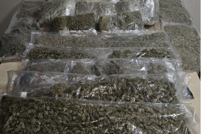Polis kokuyu aldı, araçtan 19 kilo esrar çıktı