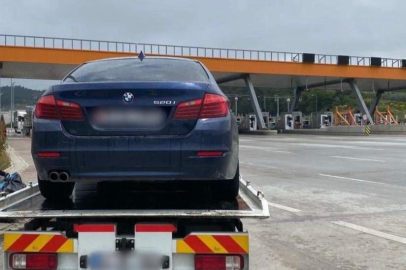 Bursa'da çakarlı otomobile gereği yapıldı