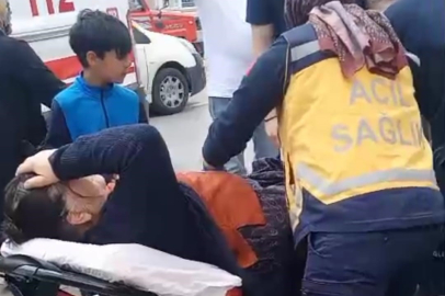 Silahlar patladı, yaşlı kadın canından oluyordu