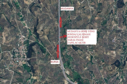 Bursa'da trafik düzenlemesi