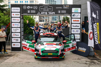 Castrol Ford Team Türkiye, Yeşil Bursa Rallisi'nde Markalar Kupası'nı kazandı