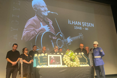 Usta sanatçı İlhan Şeşen'e veda töreni