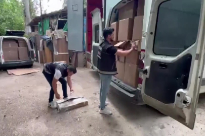 39 milyon TL'lik kaçakçılık operasyonu