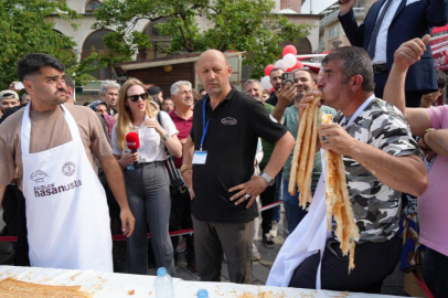Bursa'da en uzun böreği yiyebilmek için günlerce aç kaldılar...