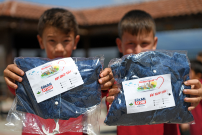 Osmangazili çocuklar bayram sevincini erken yaşadı