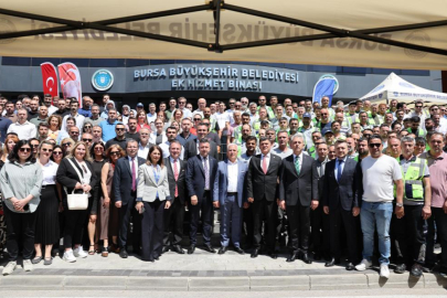 Başkan Bozbey, Büyükşehir ailesiyle bayramlaştı