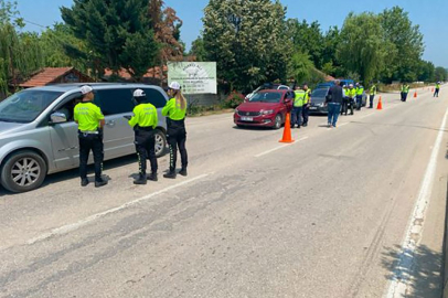 Bursa'da jandarma ve polisten ortak uygulama