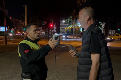 Bursa'da polisten alkollü sürücüye tokat gibi cevap