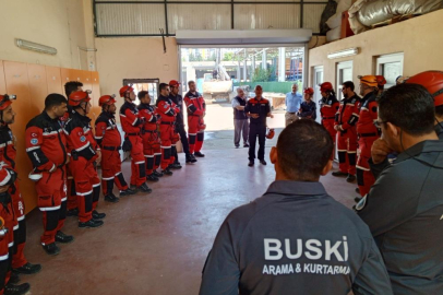 BUSKİ arama ve kurtarma ekibi akredite oldu