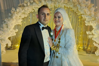 Hakim çift İznik'te dünya evine girdi