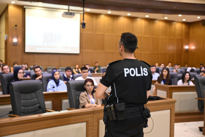Büyükşehir'den stajyerlere oryantasyon eğitimi