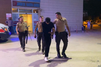 Bursa'da belindeki 'kemer'den 60 santimlik döner bıçağı çıktı!