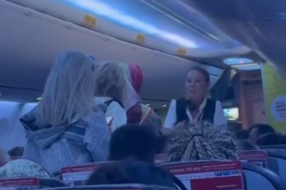 Uçak durmadan kalkan yolcuya kural dışı prosedür uygulandı