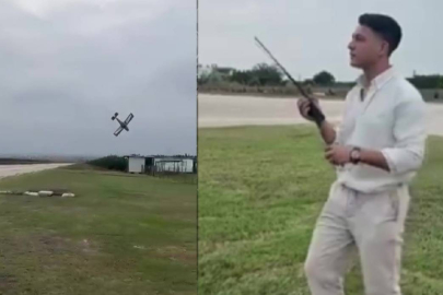 Uçakta evlilik teklifi faciayla bitti