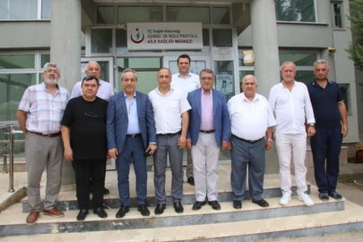 BESOB’dan yangın bölgesine destek ziyareti