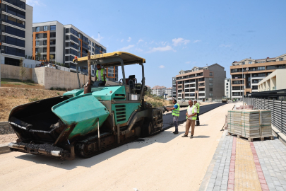 Balkan Mahallesi’nde yollar asfaltlanıyor