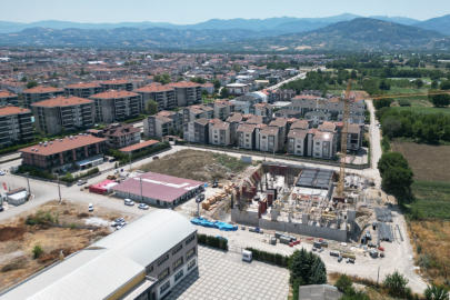 İnegöl'de KYK Erkek Öğrenci Yurdu yapımına başlandı