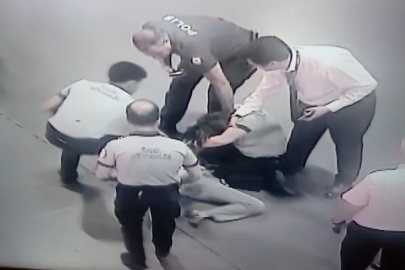 Bursa'da alkollü kadın terminali ayağa kaldırdı...