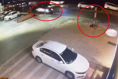 Bursa'da feci motosiklet kazası: Metrelerce savruldu