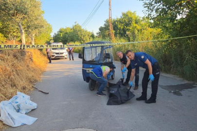 Bursa'da ecel elektrikli mopedin direksiyonunda yakaladı