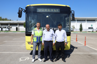 Bursa'dan Adıyaman'a hibe otobüs