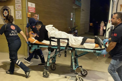 Bursa'da kavgayı ayırmaya çalışırken yaralandı