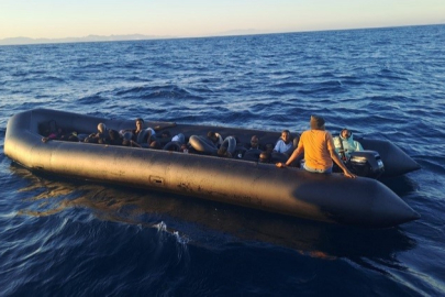 35 düzensiz göçmen kurtarıldı