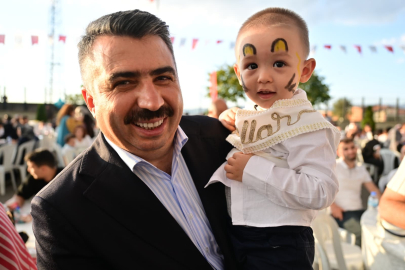 Yıldırım'da 600 çocuk için sünnet şöleni