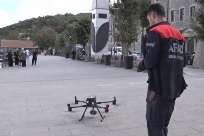 Boğaz’da kaybolan Rus yüzücü için AFAD dronla arama yaptı