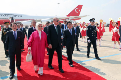 Cumhurbaşkanı Erdoğan Çin'de