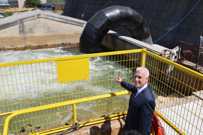 Bursa’ya can suyu olacak vana açıldı!