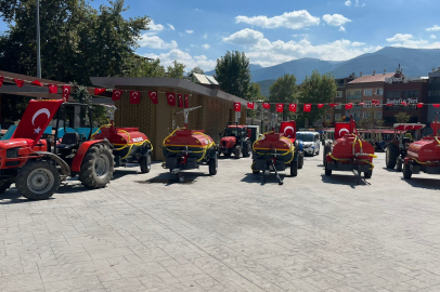 Orman köylerine, itfaiye teçhizatlı su tankerlerine kavuştu