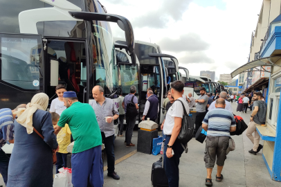 Otobüs yolculuklarında tatil dönüşü yoğunluğu bekleniyor