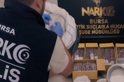 İçişleri Bakanı Yerlikaya: "Bursa’da 300 bin adet uyuşturucu hap ele geçirdik"