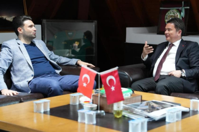 Başkan Erkan Aydın'dan Bursaspor'a ziyaret