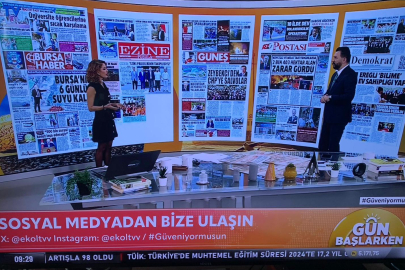 Bursa Haber ulusal kanallarda ses getiriyor