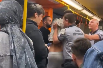 Bursa metrosunda gerginlik: Kavga seferi durdurdu