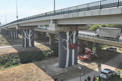 Bursa'nın hazineleri duvarları güzelleştiriyor