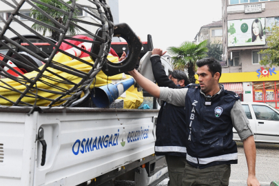Osmangazi Belediyesi işgallere göz açtırmıyor