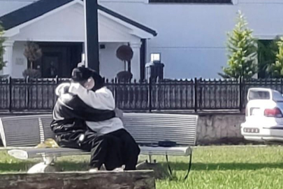 Parkta uygunsuz hareketler tepki çekti