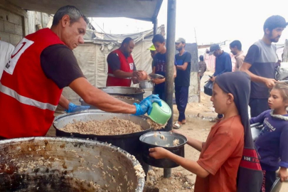 Türk Kızılay, Gazze’de sağlanan ateşkes sonrası yardımlarını artırdı
