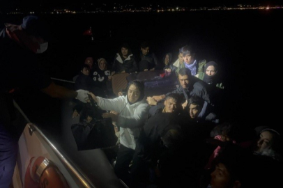 43 düzensiz göçmen yakalandı