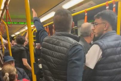 Bursa metrosunda alkollü kişi ortalığı birbirine kattı