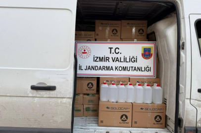 Sahte alkol baskını: Piyasa değeri 1.3 milyon TL